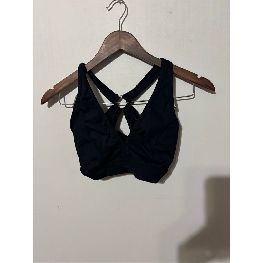 Brand New Shape Up Fitness Wear Women's OS Black Activewear Top Sports Bra